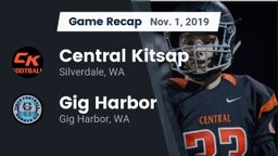 Recap: Central Kitsap  vs. Gig Harbor  2019
