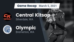 Recap: Central Kitsap  vs. Olympic  2021