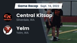 Recap: Central Kitsap  vs. Yelm  2022