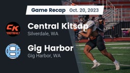 Recap: Central Kitsap  vs. Gig Harbor  2023