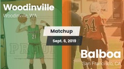 Matchup: Woodinville vs. Balboa  2019