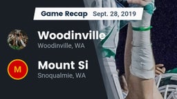 Recap: Woodinville vs. Mount Si  2019