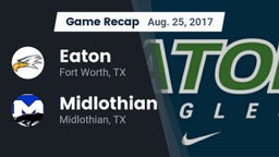 Recap: Eaton  vs. Midlothian  2017