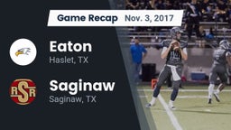 Recap: Eaton  vs. Saginaw  2017