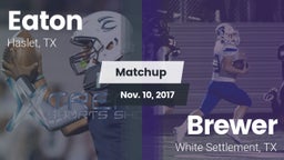Matchup: Eaton  vs. Brewer  2017