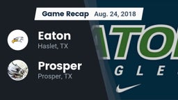 Recap: Eaton  vs. Prosper  2018