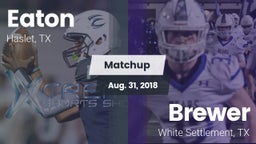 Matchup: Eaton  vs. Brewer  2018