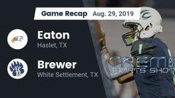 Recap: Eaton  vs. Brewer  2019