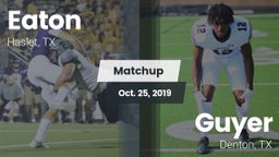 Matchup: Eaton  vs. Guyer  2019