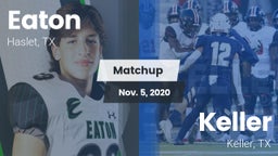 Matchup: Eaton  vs. Keller  2020