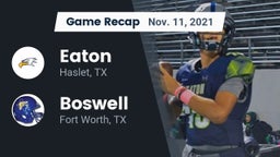 Recap: Eaton  vs. Boswell   2021
