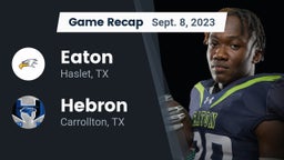 Recap: Eaton  vs. Hebron  2023