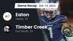 Recap: Eaton  vs. Timber Creek  2023