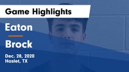 Eaton  vs Brock  Game Highlights - Dec. 28, 2020