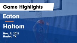 Eaton  vs Haltom  Game Highlights - Nov. 5, 2021
