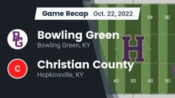 Recap: Bowling Green  vs. Christian County  2022