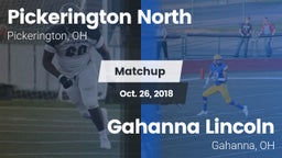 Matchup: Pickerington North vs. Gahanna Lincoln  2018