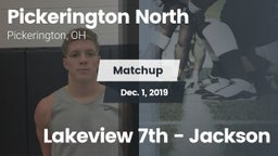 Matchup: Pickerington North vs. Lakeview 7th - Jackson  2019