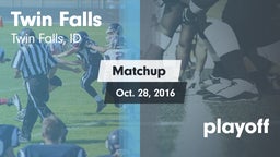 Matchup: Twin Falls High vs. playoff 2016