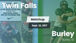 Matchup: Twin Falls High vs. Burley  2017