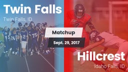 Matchup: Twin Falls High vs. Hillcrest  2017