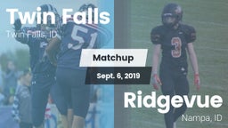 Matchup: Twin Falls High vs. Ridgevue 2019