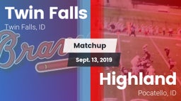 Matchup: Twin Falls High vs. Highland  2019