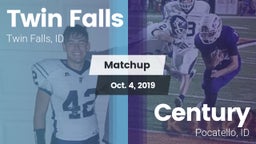 Matchup: Twin Falls High vs. Century  2019