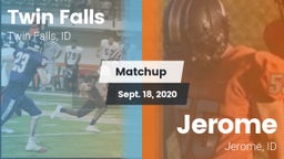 Matchup: Twin Falls High vs. Jerome  2020
