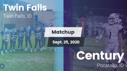 Matchup: Twin Falls High vs. Century  2020