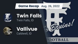 Recap: Twin Falls  vs. Vallivue  2022