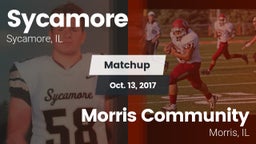 Matchup: Sycamore  vs. Morris Community  2017