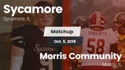 Matchup: Sycamore  vs. Morris Community  2018