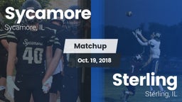 Matchup: Sycamore  vs. Sterling  2018
