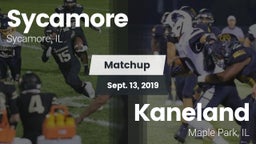 Matchup: Sycamore  vs. Kaneland  2019