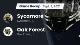 Recap: Sycamore  vs. Oak Forest  2021