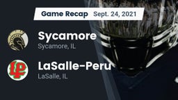 Recap: Sycamore  vs. LaSalle-Peru  2021