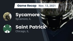 Recap: Sycamore  vs. Saint Patrick  2021