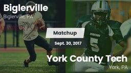 Matchup: Biglerville High vs. York County Tech  2017
