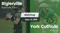 Matchup: Biglerville High vs. York Catholic  2018