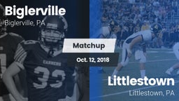 Matchup: Biglerville High vs. Littlestown  2018
