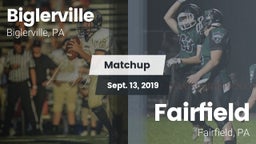 Matchup: Biglerville High vs. Fairfield  2019