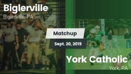 Matchup: Biglerville High vs. York Catholic  2019