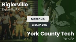 Matchup: Biglerville High vs. York County Tech  2019