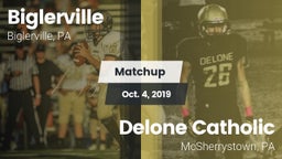 Matchup: Biglerville High vs. Delone Catholic  2019