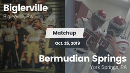 Matchup: Biglerville High vs. Bermudian Springs  2019