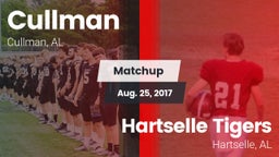 Matchup: Cullman  vs. Hartselle Tigers 2017