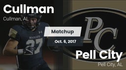 Matchup: Cullman  vs. Pell City  2017