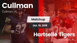 Matchup: Cullman  vs. Hartselle Tigers 2018