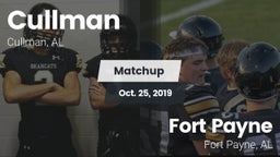 Matchup: Cullman  vs. Fort Payne  2019